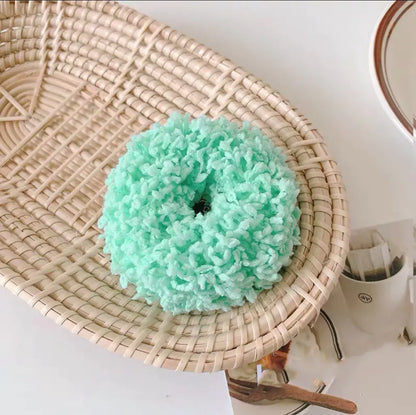 7-pc Glowing Plush Hair Ties