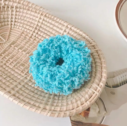 7-pc Glowing Plush Hair Ties