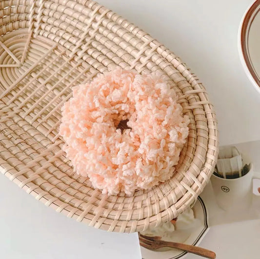 7-pc Glowing Plush Hair Ties